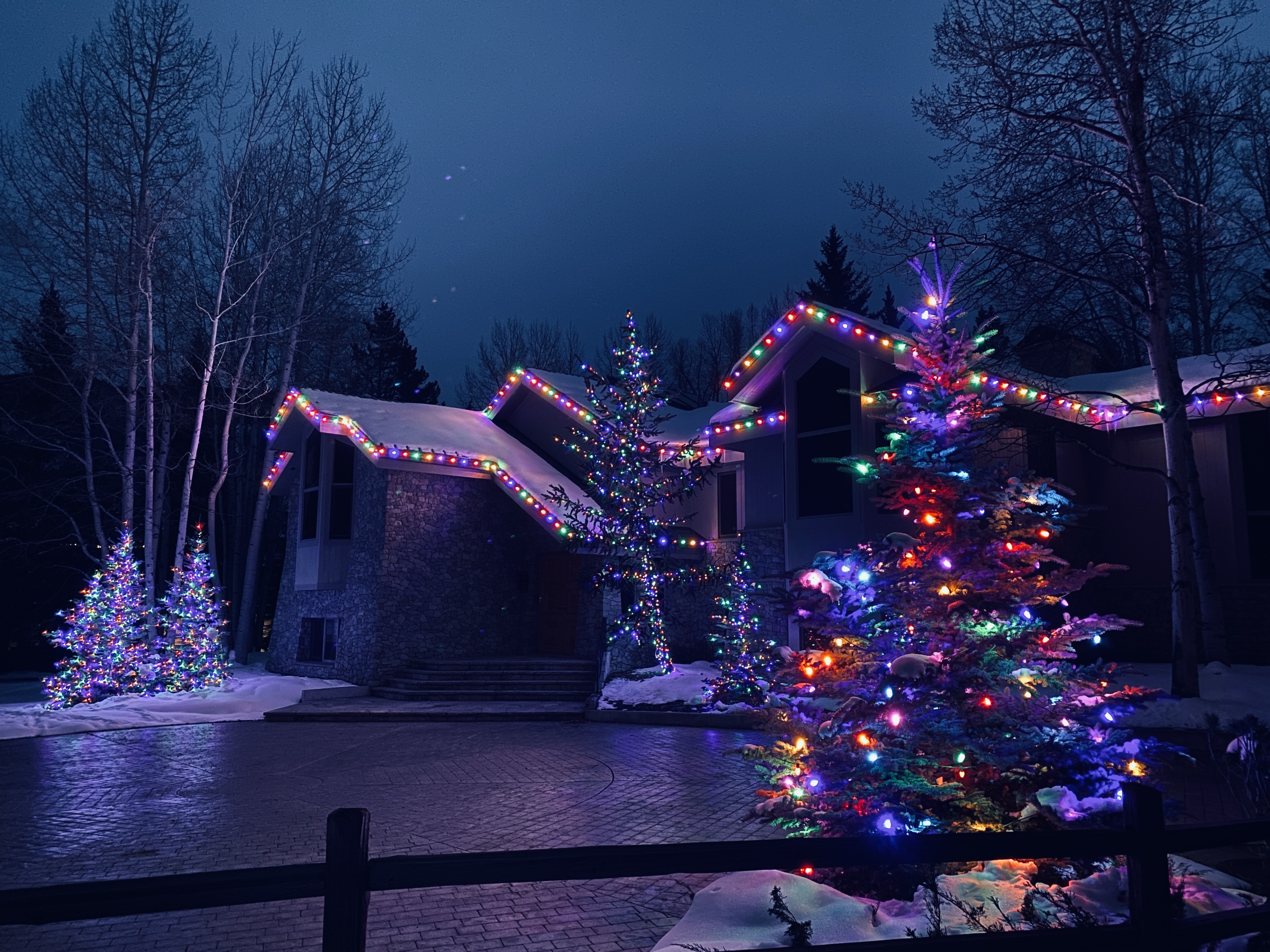Colorful House Lighting